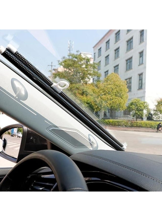 Spaceshoop Roller Shade, Blackout Blind Shade with Suction Cups Temporary Portable Window Cover Curtain Size 125 * 45cm (1pc) - Image 5