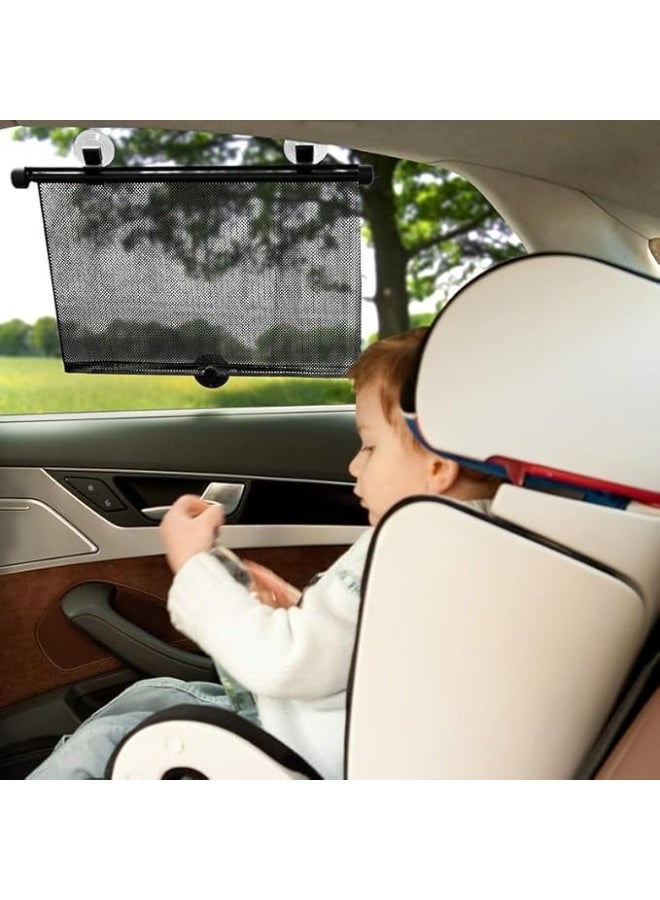 Spaceshoop Roller Shade, Blackout Blind Shade with Suction Cups Temporary Portable Window Cover Curtain Size 125 * 45cm (1pc) - Image 4