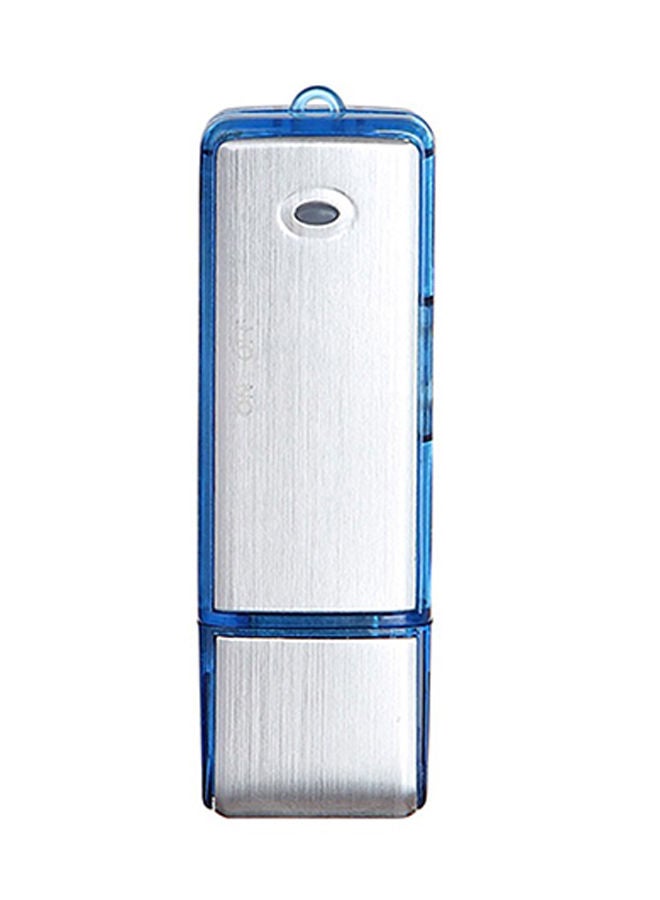 NIBEMINENT USB Voice Recorder OS0714BL Silver/Blue - Image 1