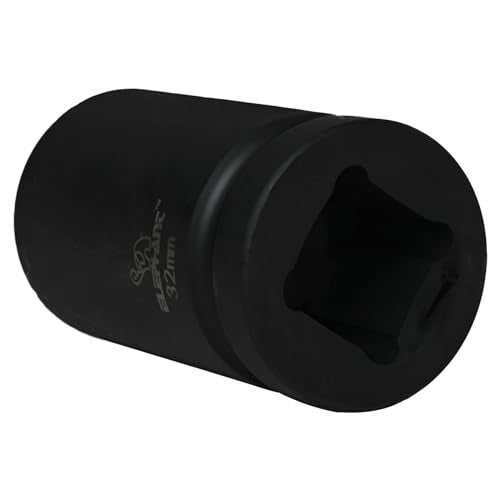 Elephant Metal 1 Inch Square Drive STD Impact Socket | 6-Point | 90 mm Length | 32 mm Size - Image 5