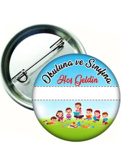 Hediye Panayırı Gift Fair 20 Welcome to School and Class Student Lapel Badges 