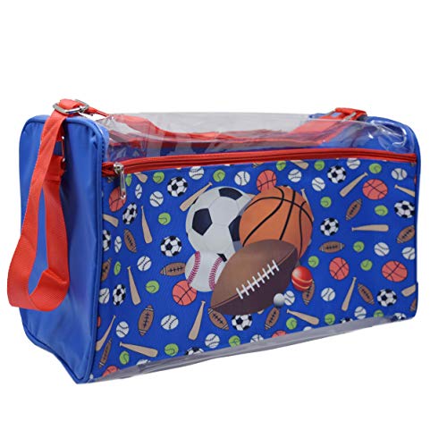 ShopNGift Premium Ball Design Swimming Bag Multipurpose Sports Bag Duffle for Teenagers/Kids (Free Pouch) - Image 2