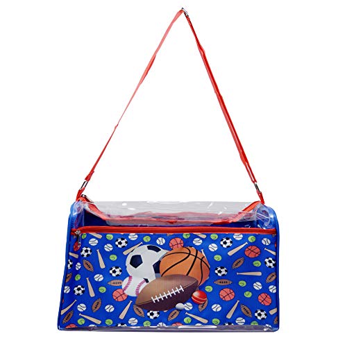 ShopNGift Premium Ball Design Swimming Bag Multipurpose Sports Bag Duffle for Teenagers/Kids (Free Pouch) - Image 1