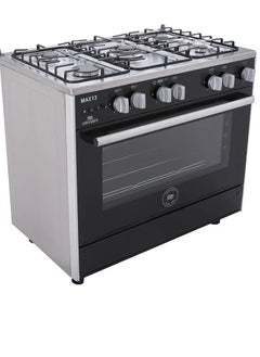 UNIONAIRE Gas stove, 5 burners,Max 13 oven and grill safety, 60/90 oven fan, wide iron burners, Unionaire  - Image 2