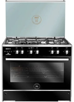 UNIONAIRE Gas stove, 5 burners,Max 13 oven and grill safety, 60/90 oven fan, wide iron burners, Unionaire  - Image 4