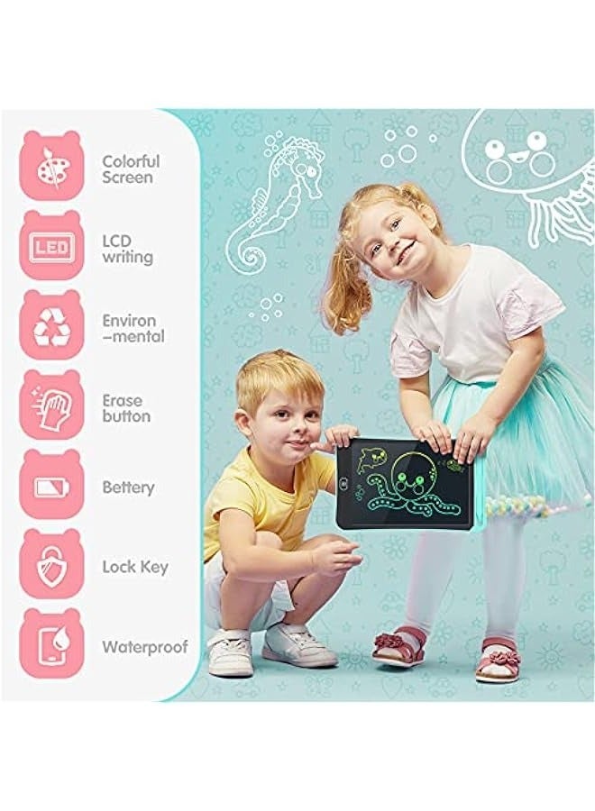 Colorful 12-Inch LCD Writing Tablet for Kids - Educational Toy Gift for Boys and Girls Aged 3-8 - black Electronic Doodle Board and Drawing Pad - Image 3