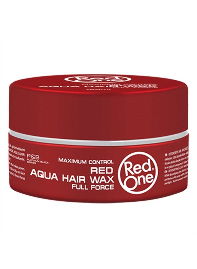 Redone Aqua Hair Wax, Red by RedOne 150ML - Image 4