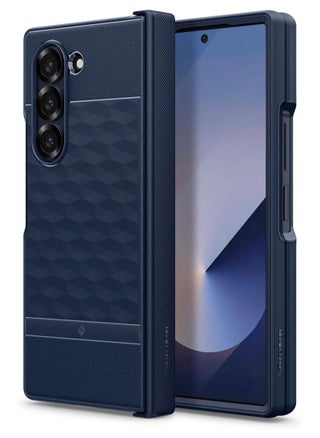 Parallax for Samsung Galaxy Z Fold 6 Case Cover (2024) with Hinge Protection - Midnight Blue - pzsku/ZAA27930C5890A878D0A5Z/45/1746229982/aef8f5d3-8c12-44a9-8910-25fc768aba42