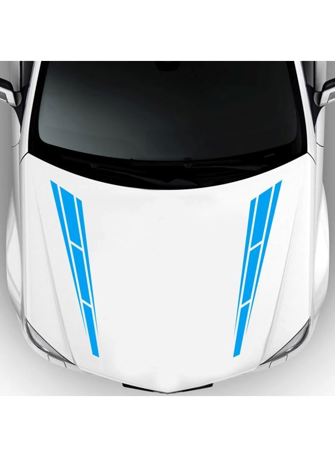 NIBEMINENT 2-Piece Car Bonnet Sticker Set - Image 3