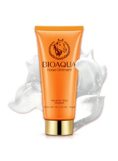 Horse Oil Ointment Miracle Skin Care Essence Сleansing Foam Rejuvenation Nourishes Care Mild 100G