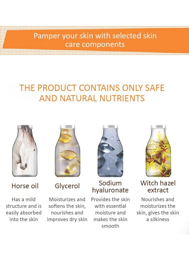 BIOAQUA - Horse Oil Ointment Miracle Skin Care Essence Сleansing Foam Rejuvenation Nourishes Care Mild 100G - Image 1