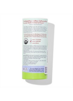 California Baby Organic Baby Powder Talc-free | USDA Certified Organic | Talc Free Baby Powder | Body Powder for Men | Absorbs Moisture & Anti-Chafing | Diaper Powder for Sensitive Skin | 2.5oz / 71g  - Image 2