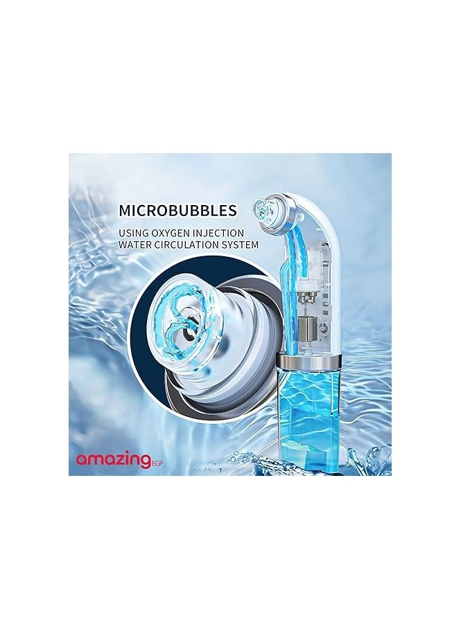 amazing.EGP Blackhead Remover Vacuum, 5 Suction Levels, 4 Probes, USB Rechargeable Pore Cleaner (White) - Image 3