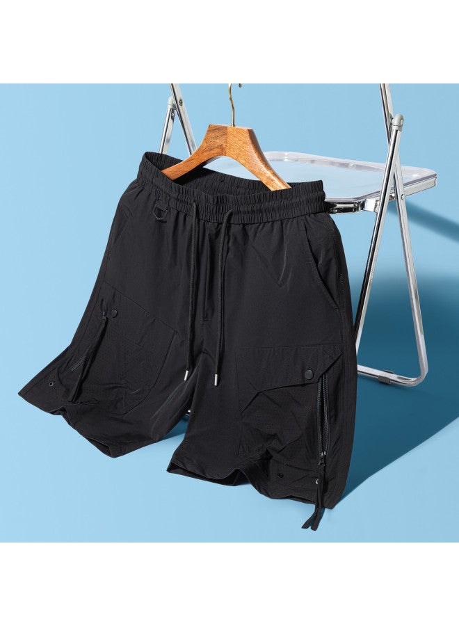 EPTISON 2025 Summer Men's Casual Pants - Versatile Loose Fit Straight-leg Shorts - Image 5