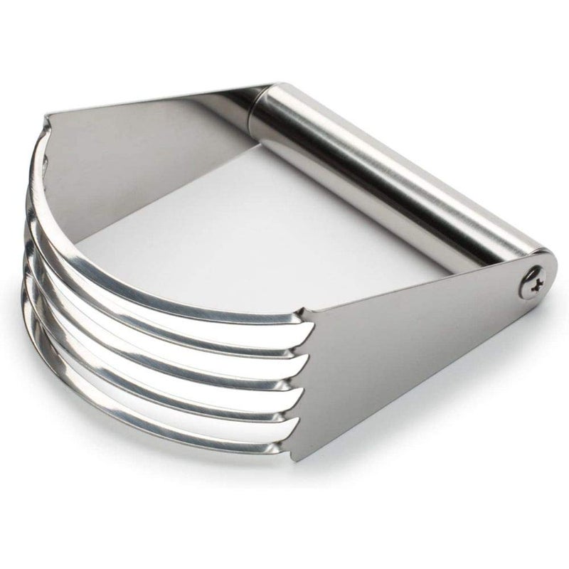 Fox Run 5856 Dough Blender, Stainless Steel, Metallic, 4.75 x 4 x 1.75 inches