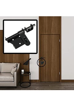 Y&D 6 Inch Heavy Duty Slide Gate Latch Bolt Safety Door Lock with Padlock Hole, Strong Barrel Bolt, Durable for Increasing Security on Garden Gates Shed Doors  - Image 3