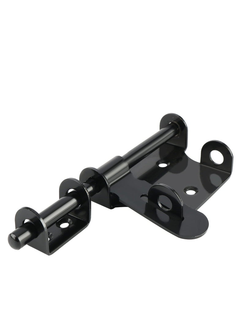 Y&D 6 Inch Heavy Duty Slide Gate Latch Bolt Safety Door Lock with Padlock Hole, Strong Barrel Bolt, Durable for Increasing Security on Garden Gates Shed Doors  - Image 4