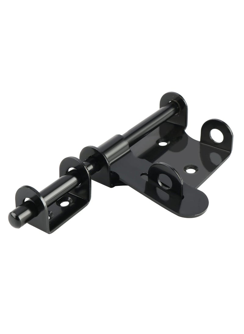Y&D 6 Inch Heavy Duty Slide Gate Latch Bolt Safety Door Lock with Padlock Hole, Strong Barrel Bolt, Durable for Increasing Security on Garden Gates Shed Doors  - Image 5