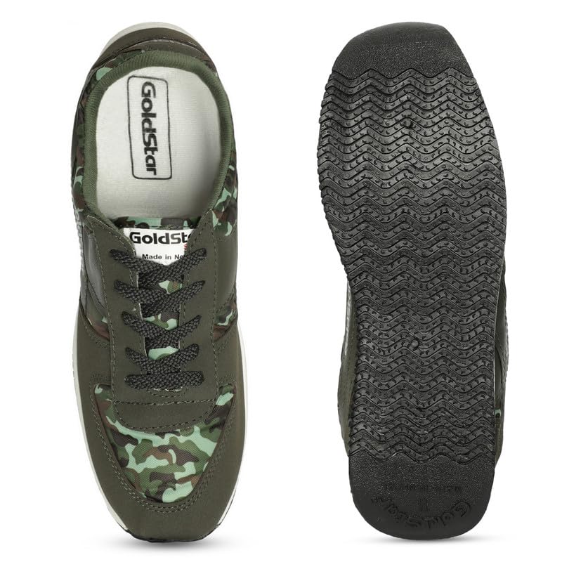 Gold Star GOLDSTAR 032 Men’s Latest Stylish Casual Sneakers Shoes | Lace-Up Lightweight Sports Running Shoes for Men | Comfortable Walking, Gym Training, Trekking, Hiking, Jogging, Footwear - Image 3