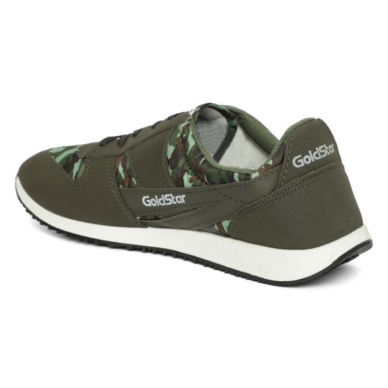 Gold Star GOLDSTAR 032 Men’s Latest Stylish Casual Sneakers Shoes | Lace-Up Lightweight Sports Running Shoes for Men | Comfortable Walking, Gym Training, Trekking, Hiking, Jogging, Footwear - Image 5