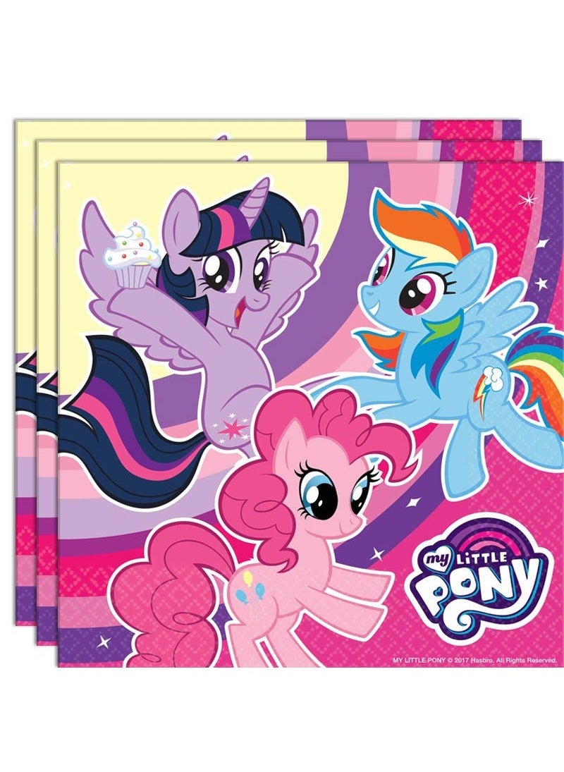 My Little Pony Paper Napkins 2-Layer 33cm 20-Pack
