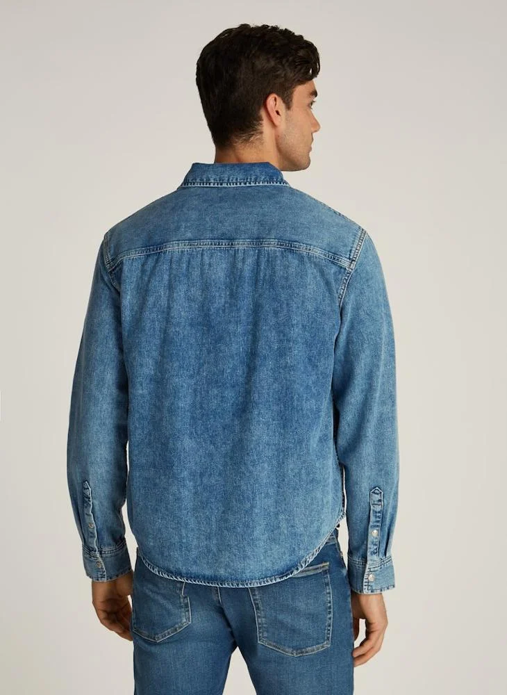 كالفن كلاين جينز Regular Fit Denim Shirt