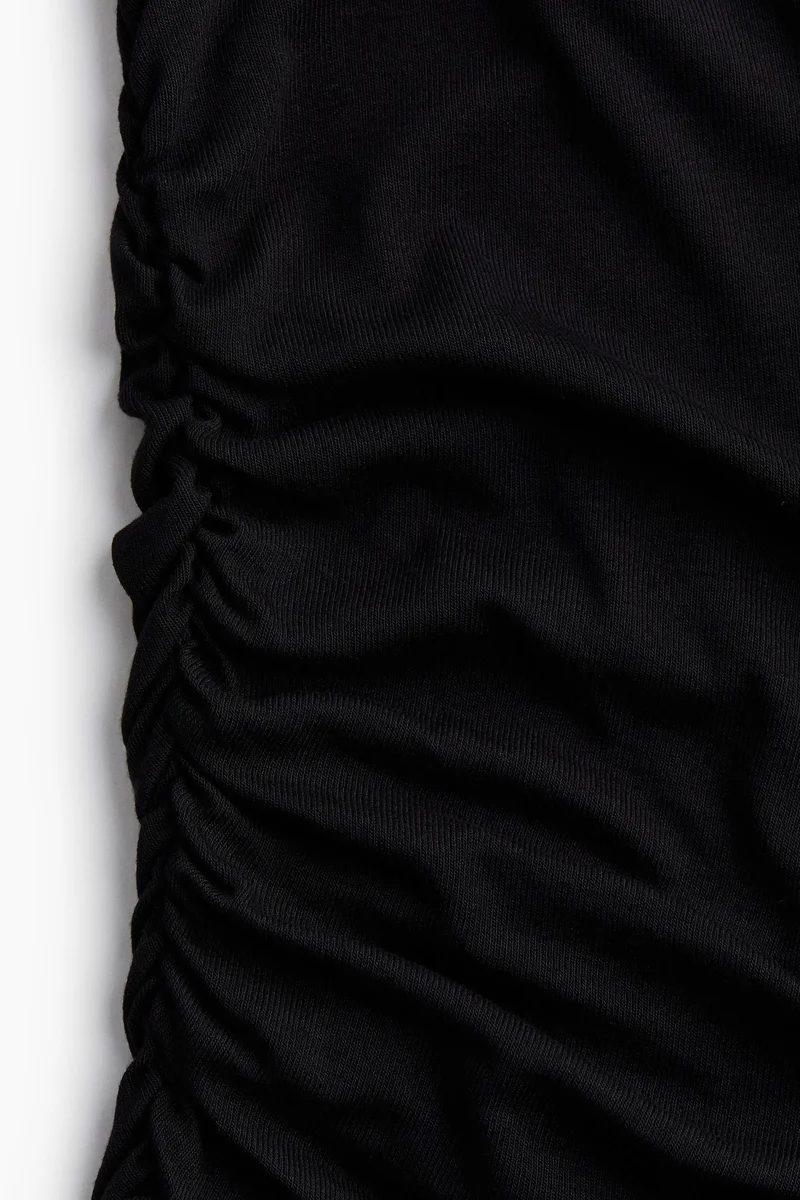 H&M Gathered jersey top