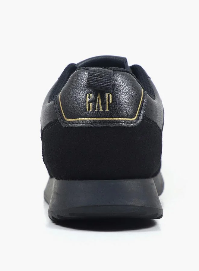 Gap BLACK Women Nashville Basic Lace-Up Ankle Sneakers for Women | Best Price UAE