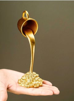 ماركة غير محددة إبريق من الذهب لصب القهوة العائم زينة أكواب القهوة العائمة زينة الحفلات المنزلية  - Image 3