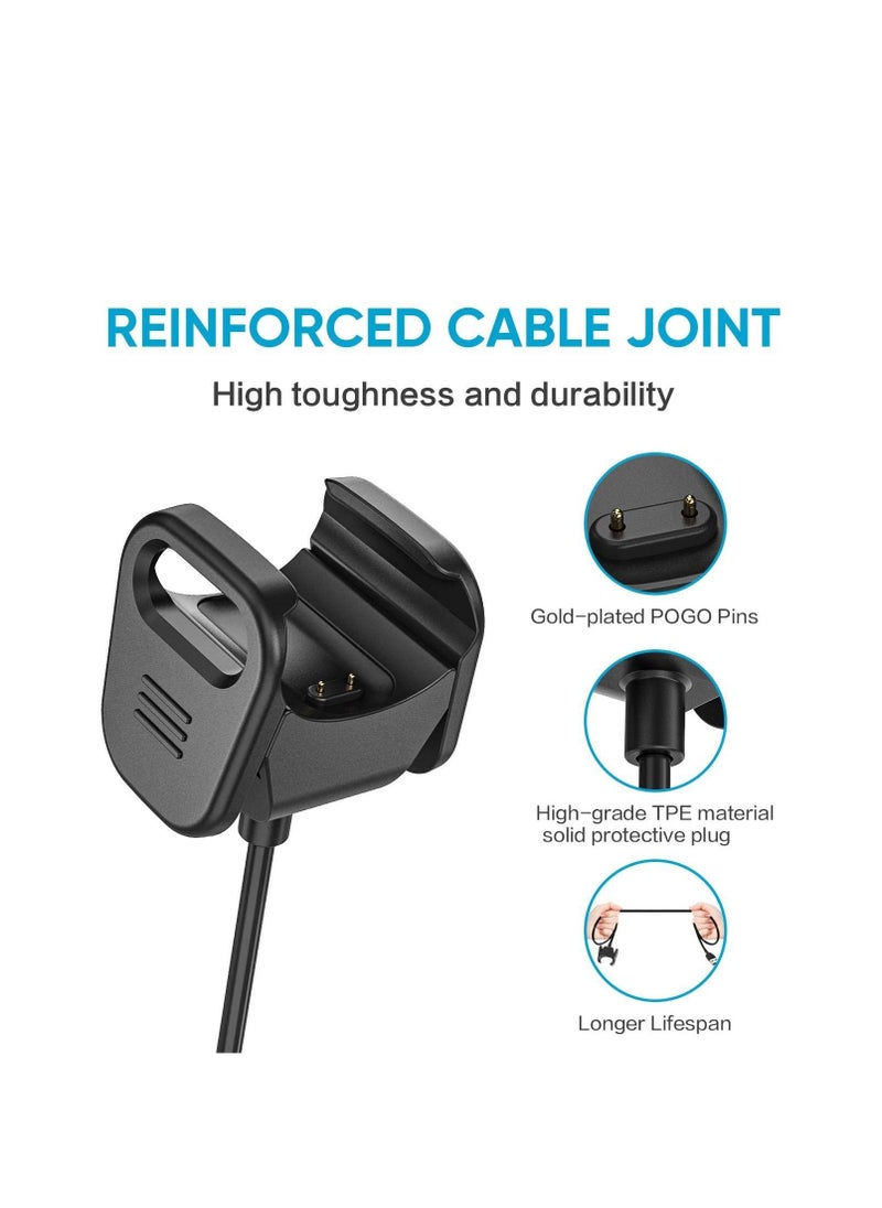 Y&D - Charger Compatible With Fitbit Charge 4 / 3, Replacement USB Charging Cable Cord, Clip Dock Accessories Adapter for 4/Charge 3 Fitness and Activity Tracker(1 Piece) - Image 1