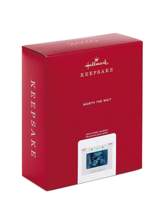 هولمارك إطار صور من البورسلين لزينة عيد الميلاد التذكارية من Hallmark لعام 2020 وتاريخها يستحق الانتظار - Image 3