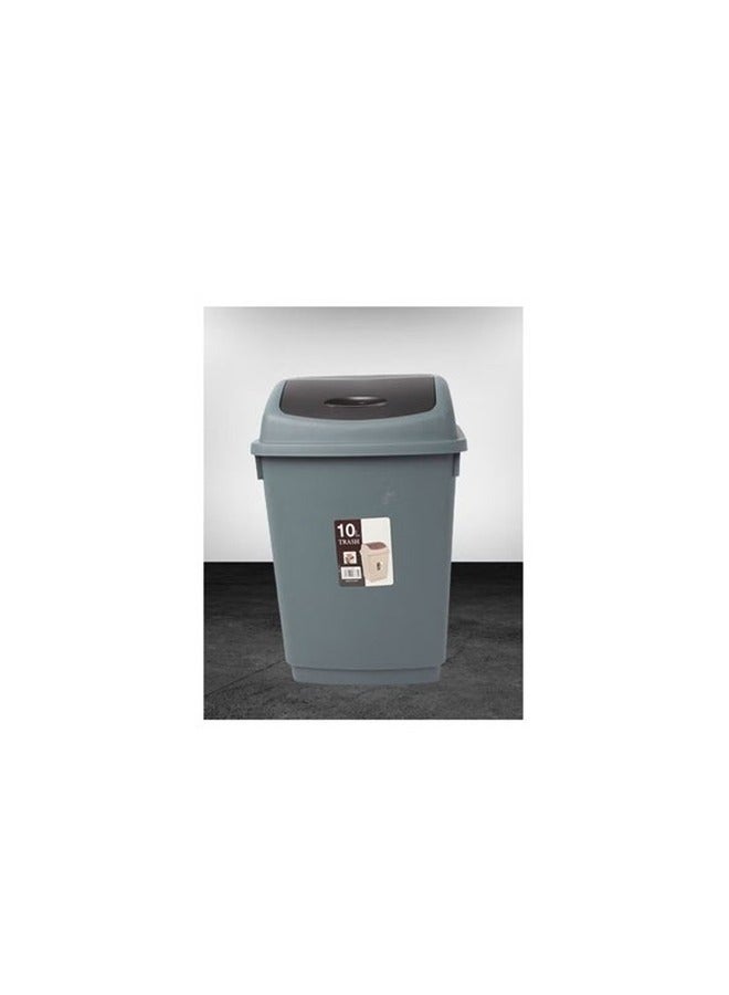 ATM Premium 10-Litre Plastic Trash Bin with Durable Construction  - Image 1