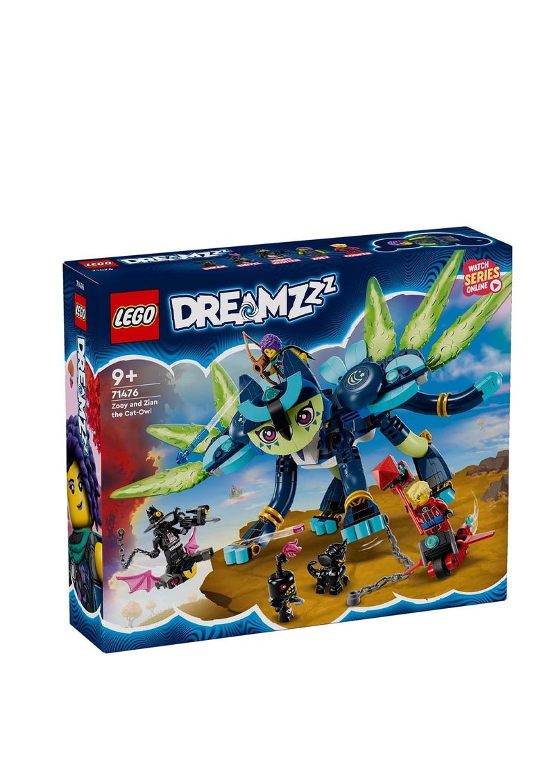 LEGO Lego Zoey and Zian the Cat-Owl 71476 