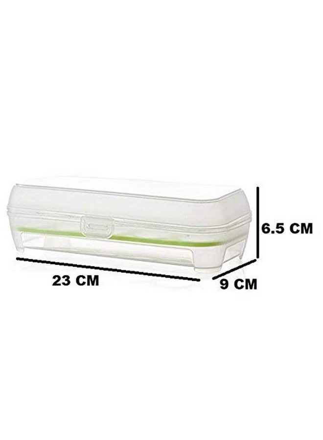 CSM ® Plastic Tray Storage Box for 10 Eggs (TRANSPARENT) - Image 2