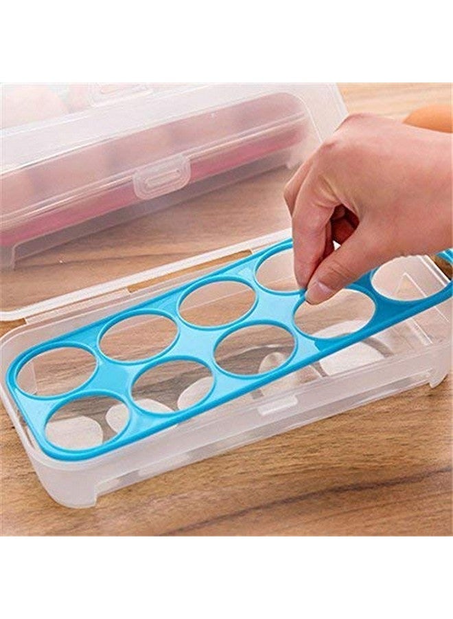CSM ® Plastic Tray Storage Box for 10 Eggs (TRANSPARENT) - Image 4