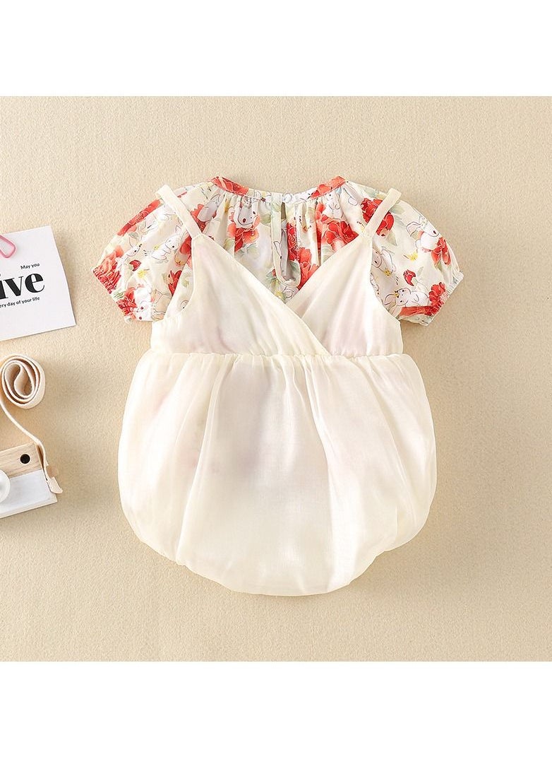 Loquat - Baby Summer Thin Bodysuit - Image 1