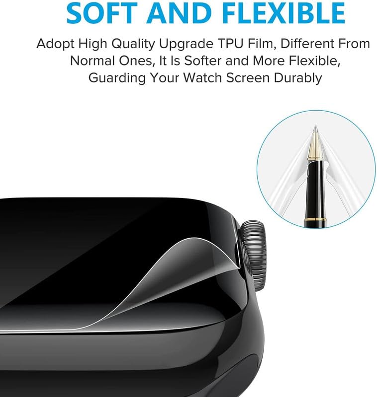 HELLOSCREEN 2-Pack| Screen Protector/Guard for boAt Wave Call 2 1.83” Smartwatch -Not A Tempered Glass - Image 4