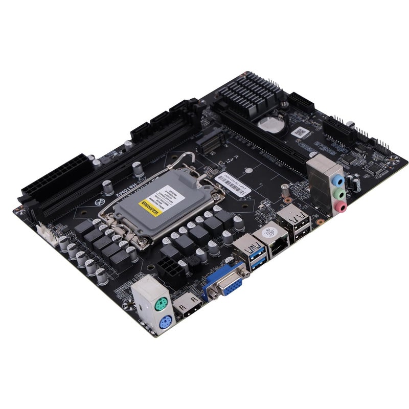 ZEBRONICS لوحة أم H610M2 Micro-ATX لمقبس LGA 1700، تدعم معالجات إنتل من الجيل 12 و 13، فتحة M.2، صوت 5.1، DDR4 3200 ميجاهرتز، منافذ (RJ45 | SATA | USB 3.0 | HDMI) - Image 4