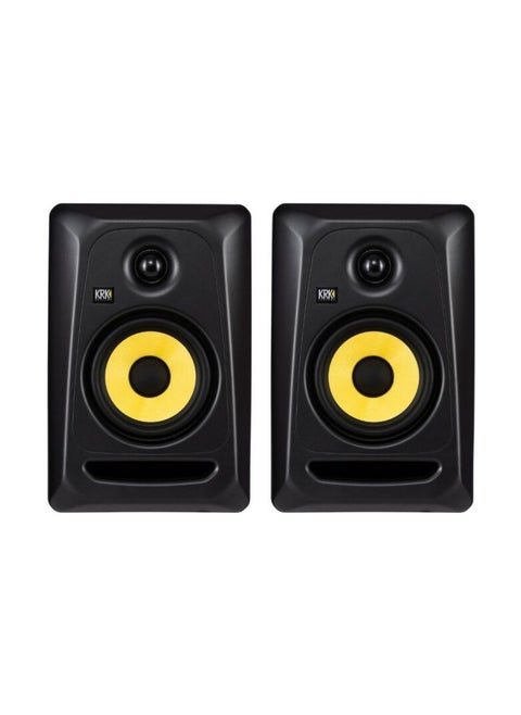 KRK Classic 5 Near-Field 2-Way Studio Monitor Pair -Black