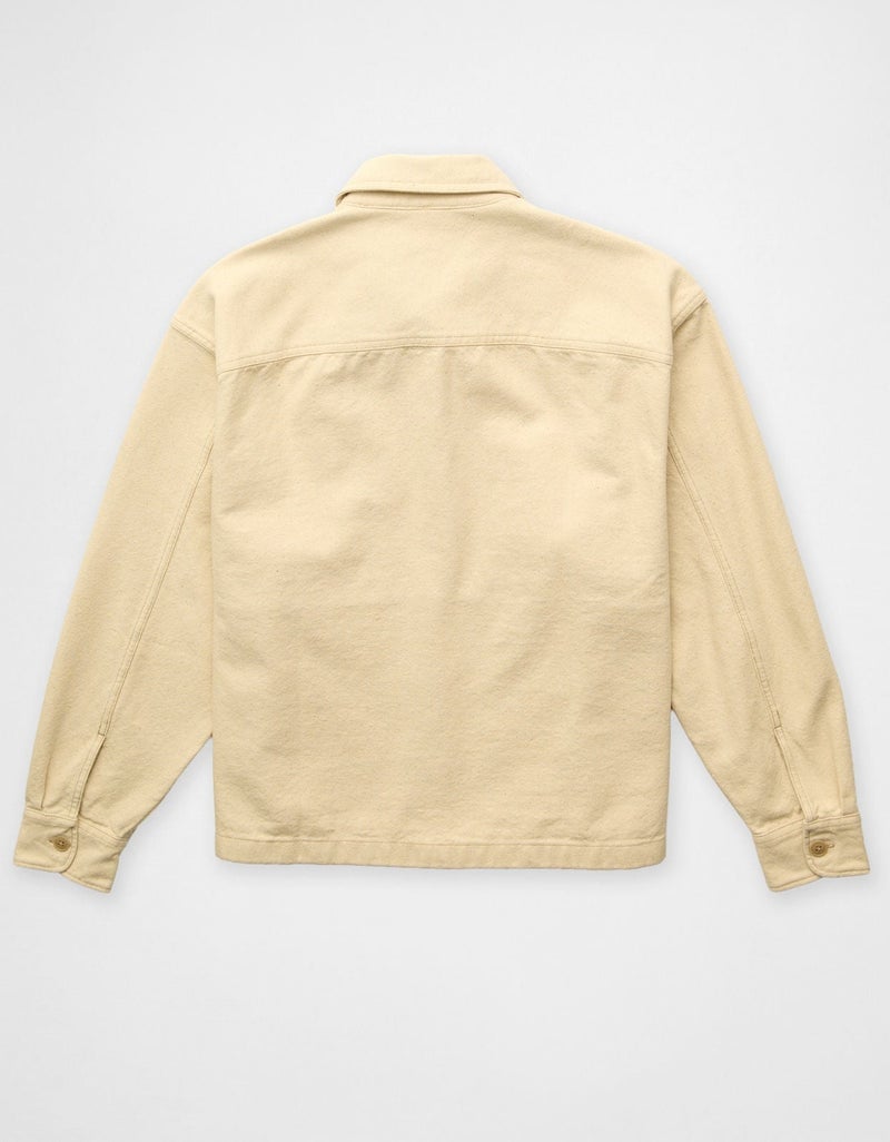American Eagle AE Boxy Canvas Overshirt - Image 4
