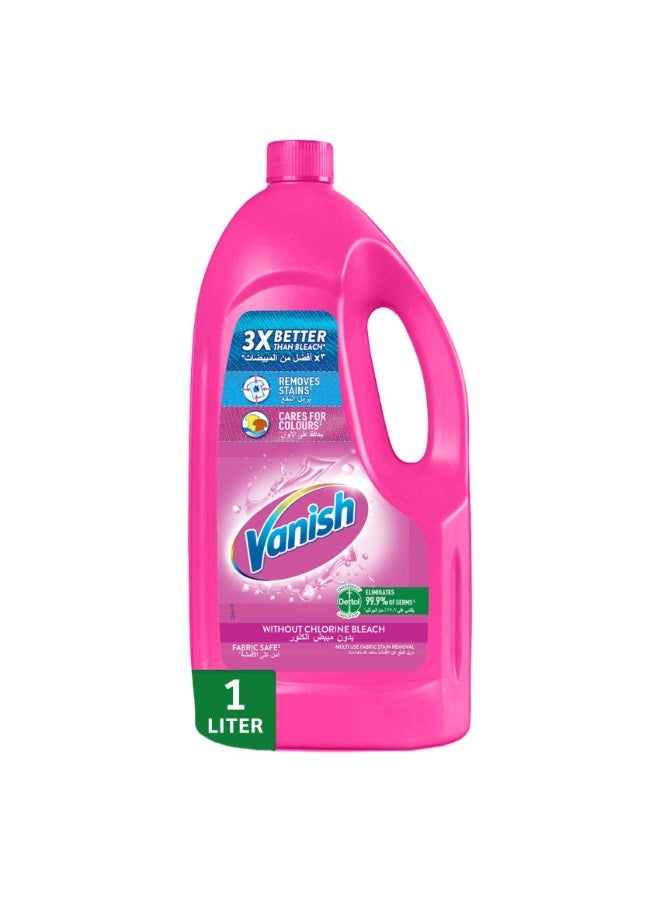 Vanish Laundry Stain Remover Pink Liquid 3L+ 1L 4Liters - Image 2