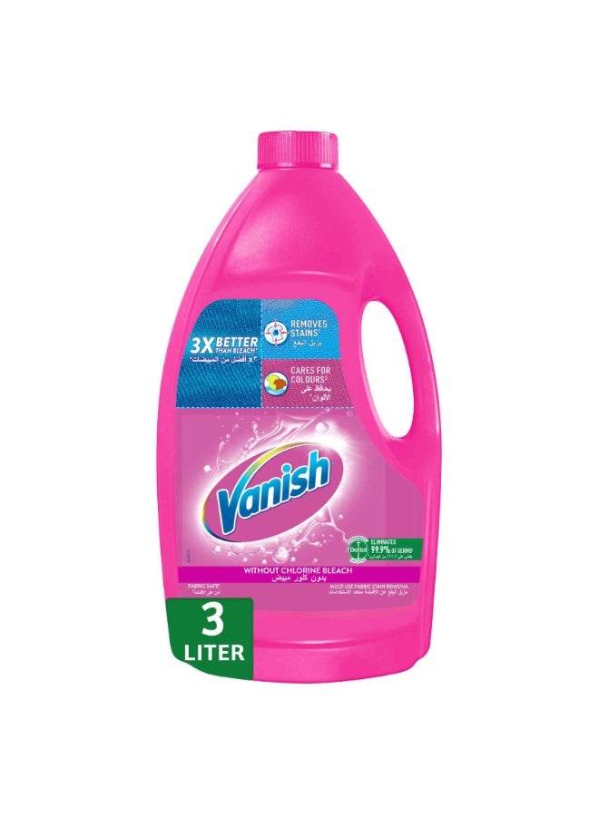 Vanish Laundry Stain Remover Pink Liquid 3L+ 1L 4Liters - Image 3