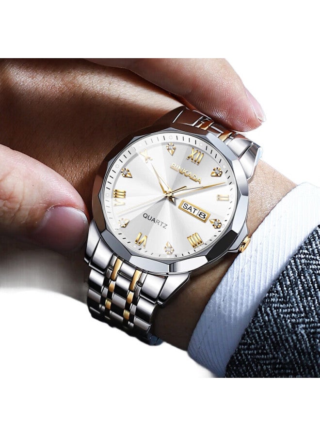 BINKADA Men'S Fully Automatic Mechanical-Style Quartz Watch, Swiss Craftsmanship Brand, Top Ten Father'S Day And Birthday Gift - Image 1