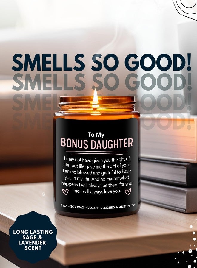 Rosa Vila Bonus Daughter Candle, Unique Bonus Daughter Gifts for Women, Stepdaughter Gifts from Stepmom, Birthday Gift for Daughter in Law from Mother in Law, Ideal Present for Christmas, Gift-Ready - Image 5