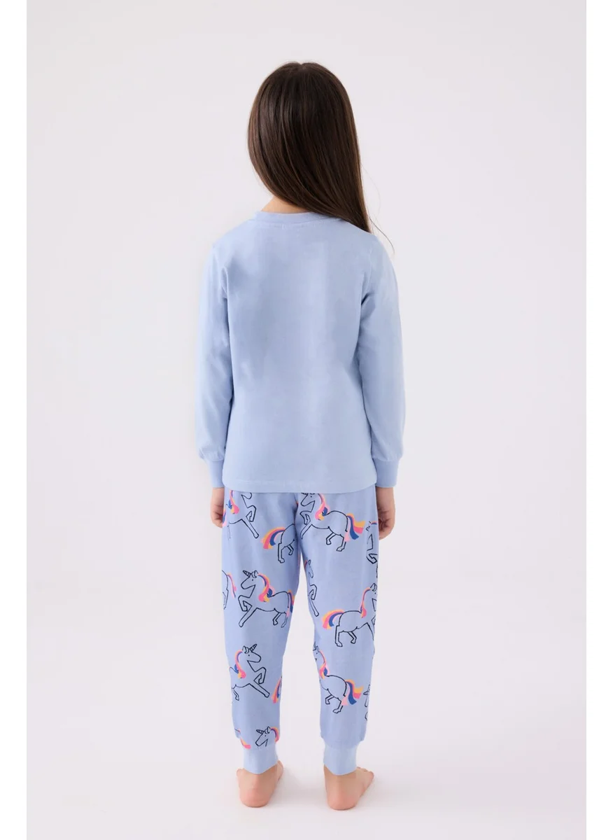 RolyPoly Girls Long Sleeve Pajama Set RP3476 Blue