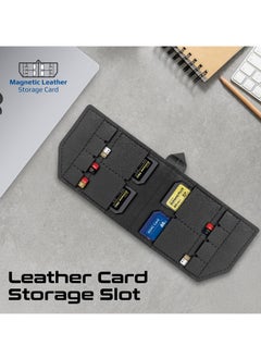 PROMATE Promate Versatile Handbag, Ripstop Nylon Fabric, Includes Leather Magnetic Case and Serpentine Pocket  - Image 5