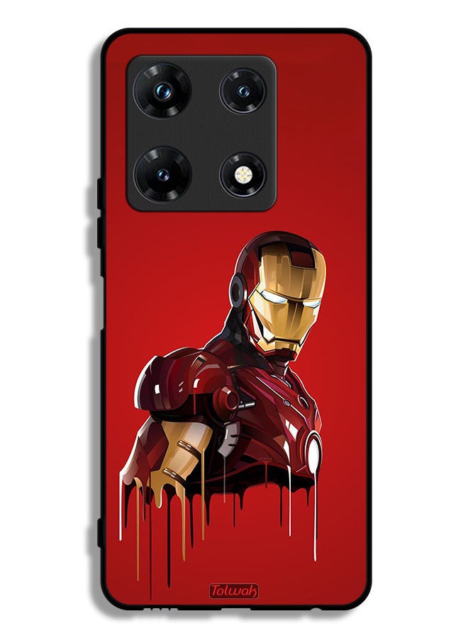Tolwak Infinix Note 30 Pro Protective Case Cover Iron Man Art - Image 1
