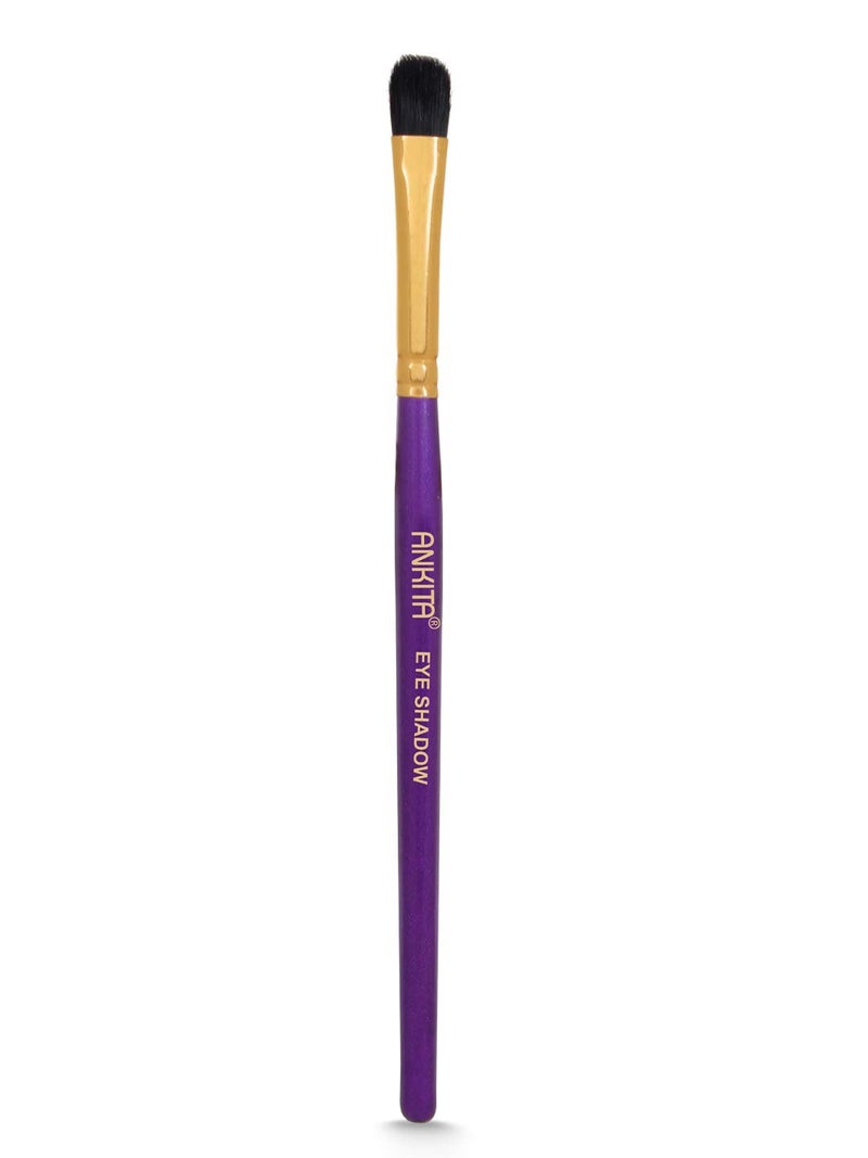 Ankita Make - Up - Brush with Wooden Handle and Natural Animal/Synthetic Hair (Eye Shadow) | Eye Shadow Under 100 | - Image 5