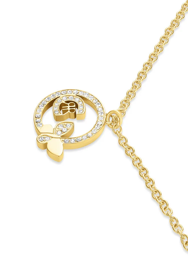 CERRUTI 1881 Katerina Gold Plated Crystals Necklace