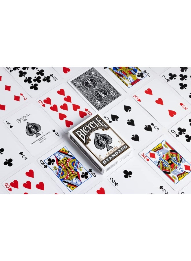 Bicycle Black Playing Cards, Standard Index, 1 Deck - Image 2